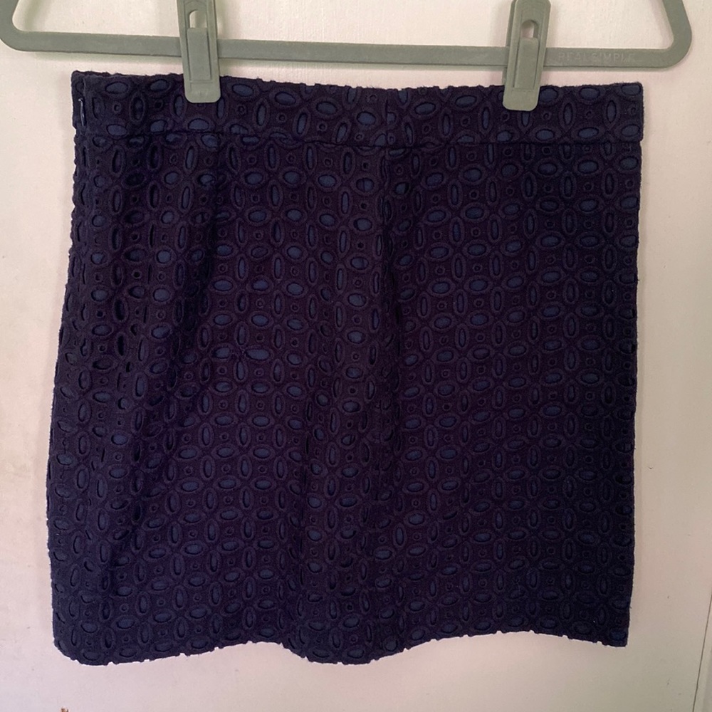 Jcrew navy size 4 skirt